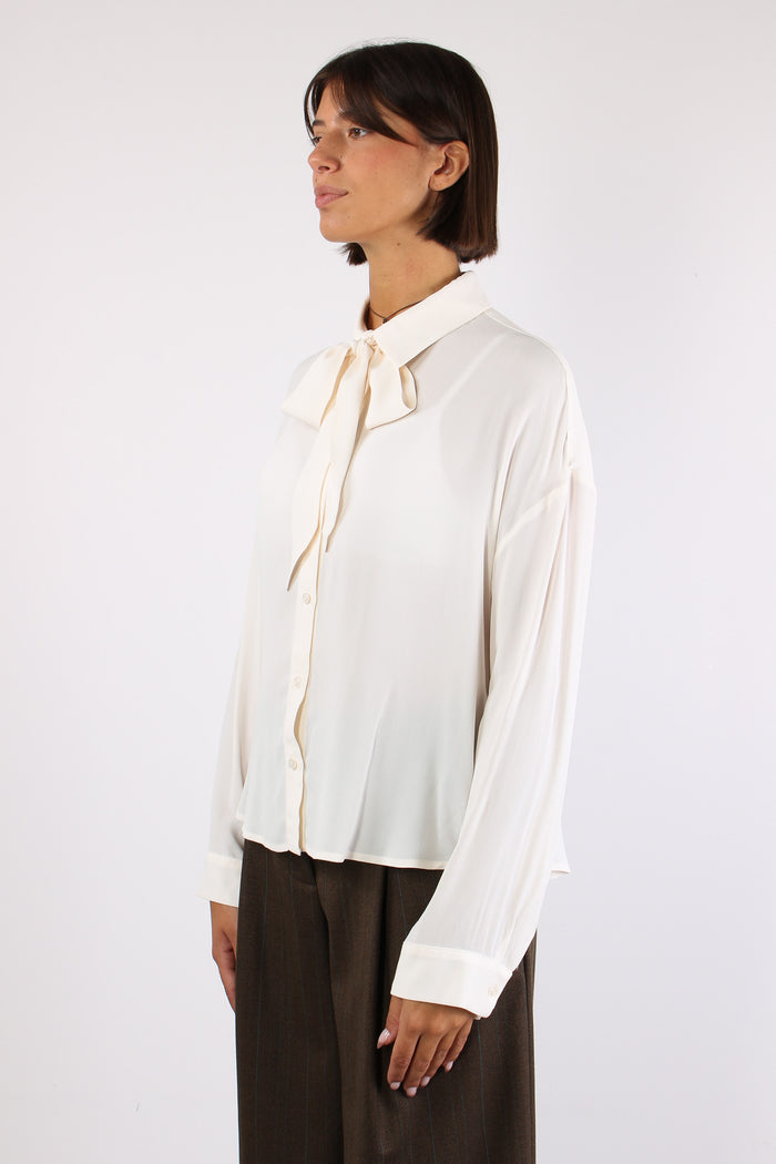 Camicia Viscosa Inserto  Collana Latte-4