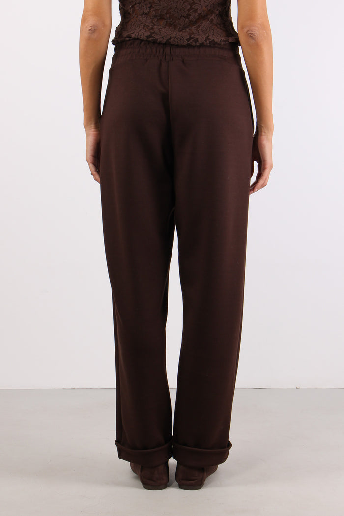 Pantalone Modal Risvolto Fondo Moro-5