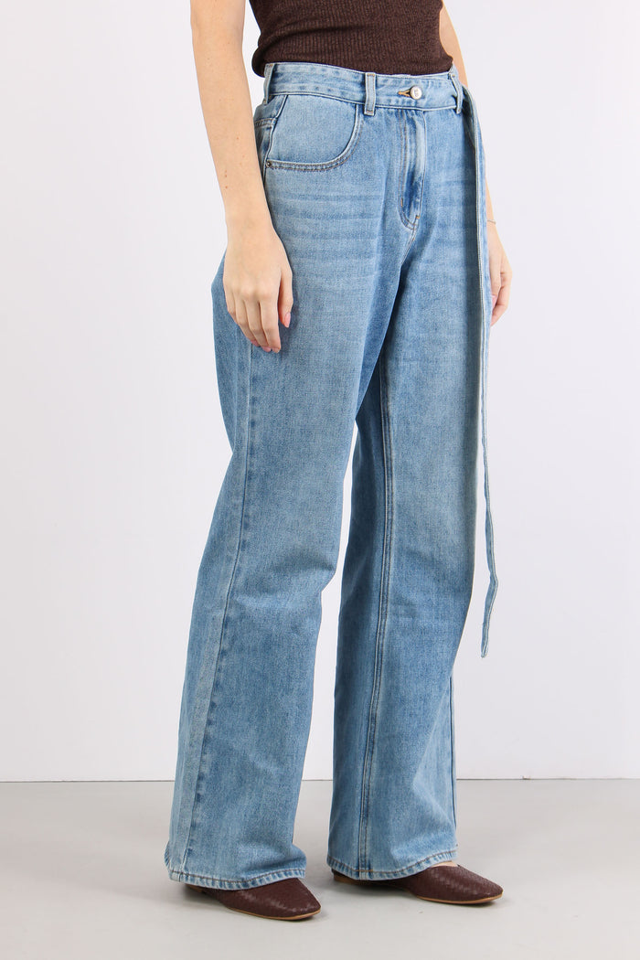 Denim Cintura Scesa Denim-7