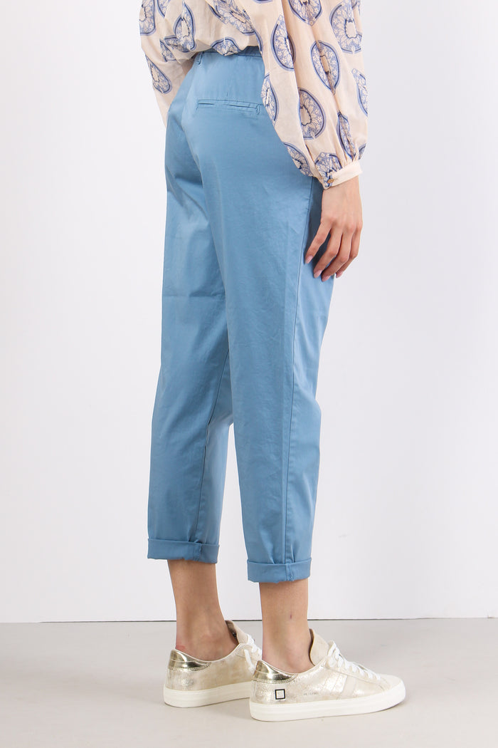 Pantalone Elastico Cotone Legg Polvere-5