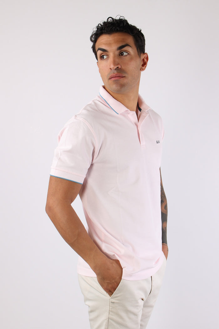 Polo Profilo Sottile Rosa-6