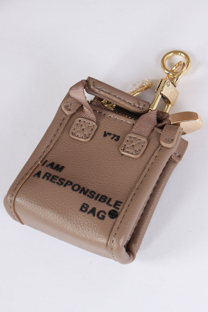 Matilda Mini  Shopping Charm B Taupe-8