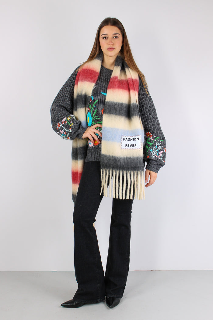 Sciarpa Fashion Fever Multicolor-5