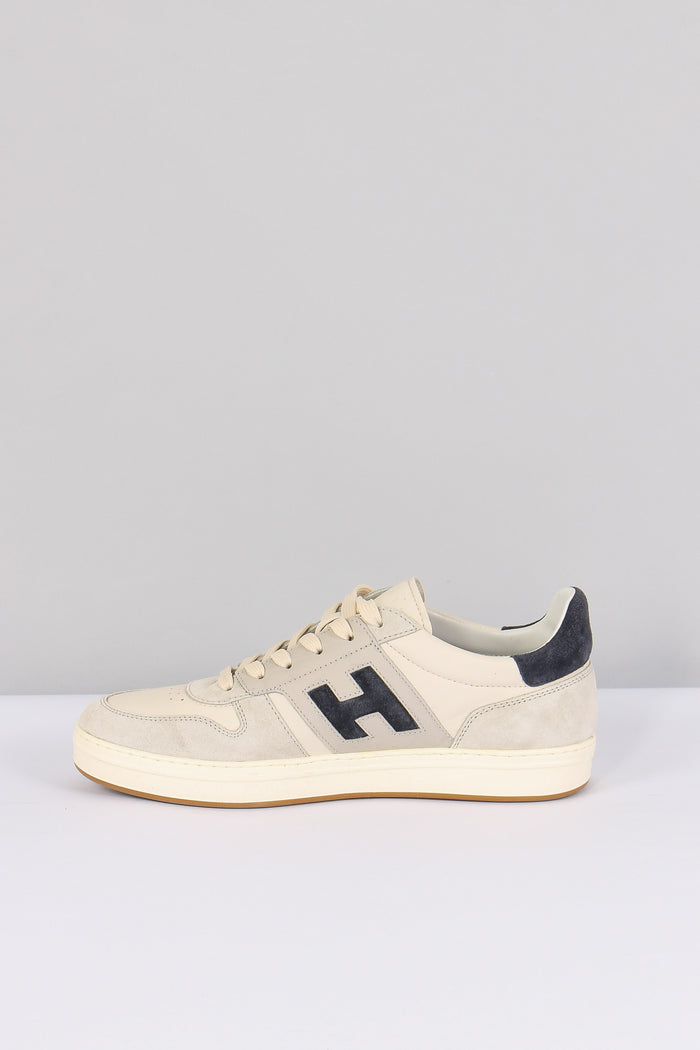 Sneaker H Banda Bianco/blu-7