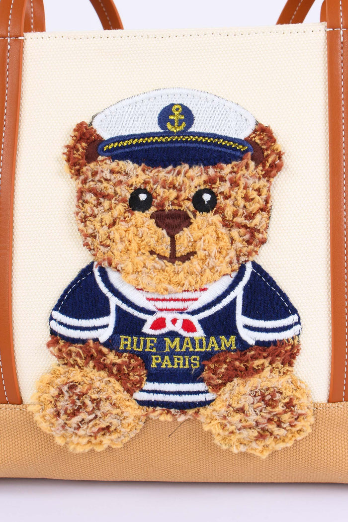 Shopping Canvas Orso Bicolor Cookie-4
