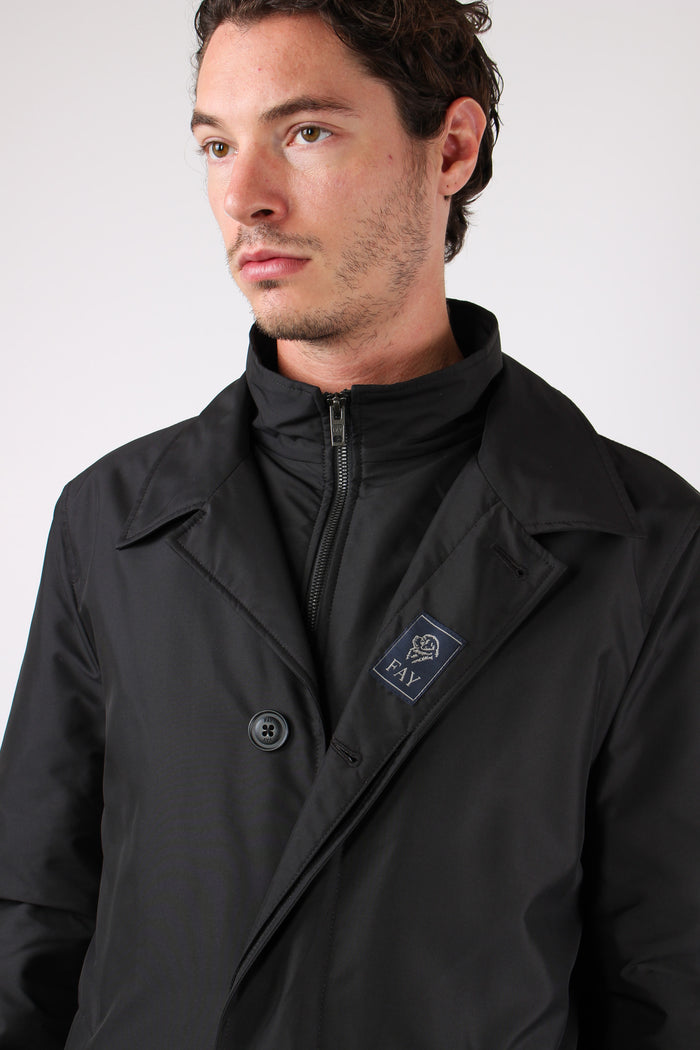Cappotto Morning Classico Nero-3
