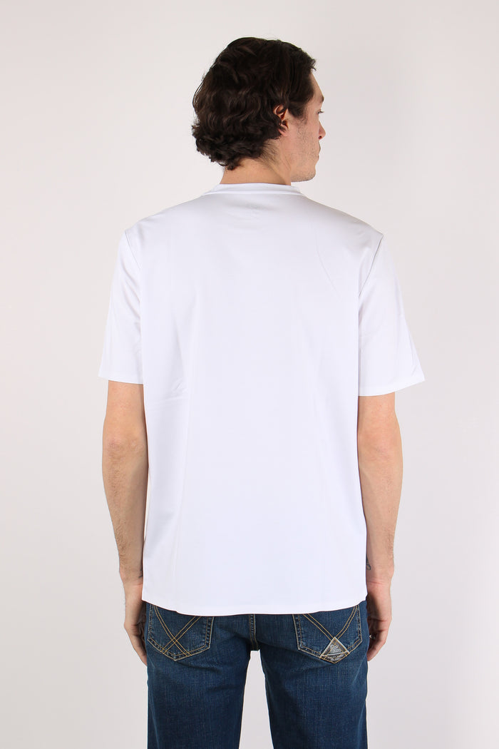 T-shirt Tessuto Tecnico White-4