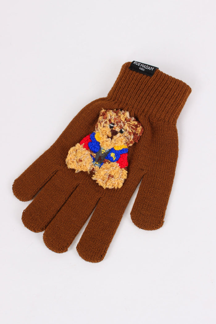 Guanti Orsetto Camel-3