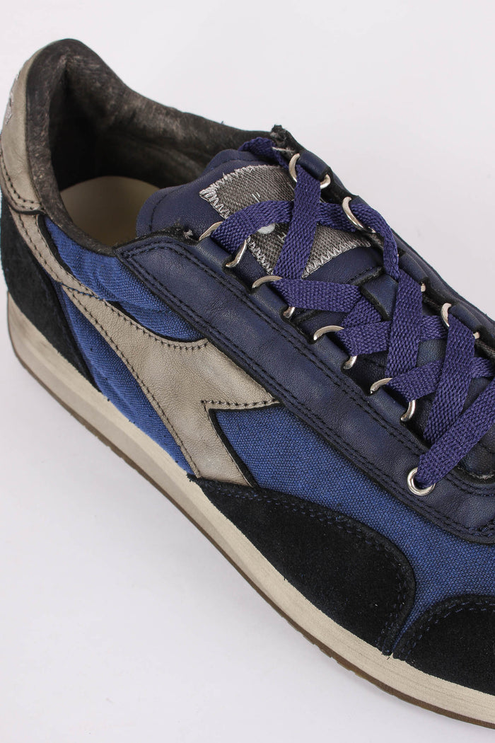 Sneakers Equipe  Dirty Sw Evo Blu Imperiale-6