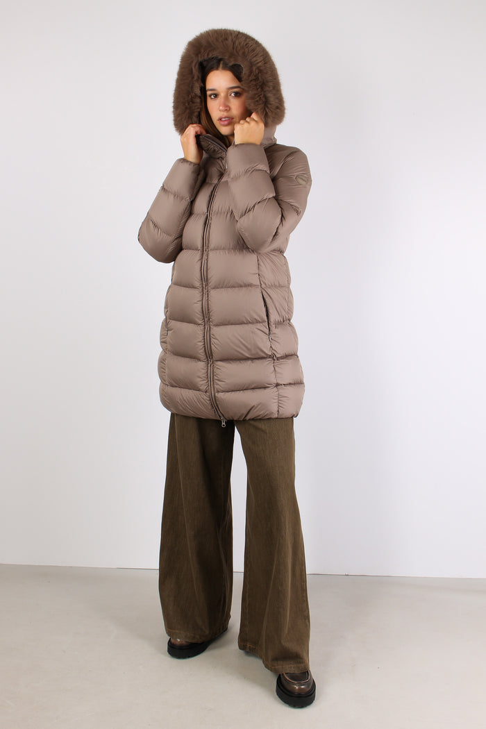 Piumino Lungo Opaco Ecopellicc Yam-7