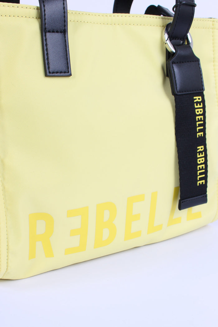 Poppy Shopping Nylon Mini Lemon-4