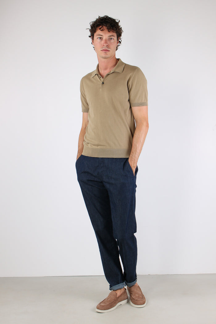 Polo M/m 100% Cotone Desert