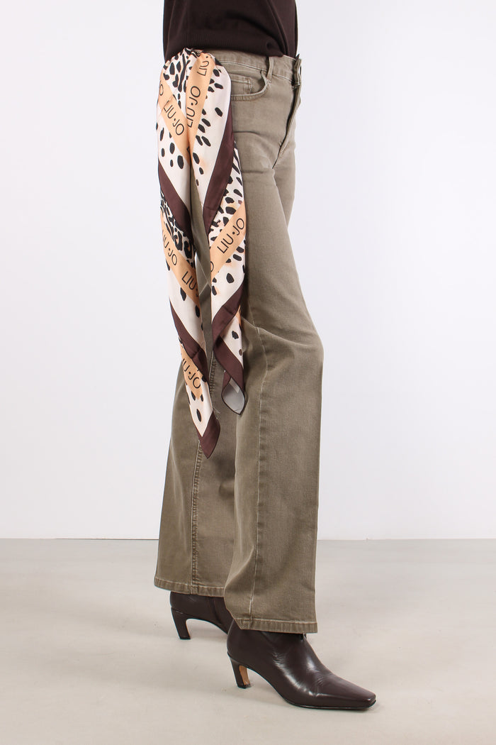 Denim Dritto Foulard Zenzero-5