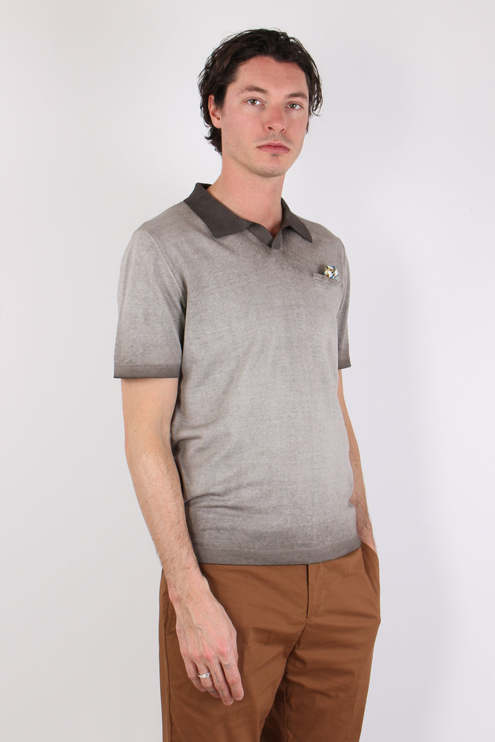 Polo Derby Taschino Fantasia Moro-6