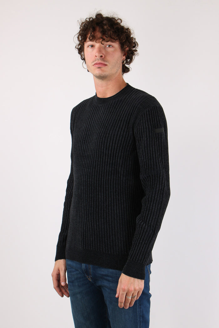 Girocollo Coste Blue Black-4