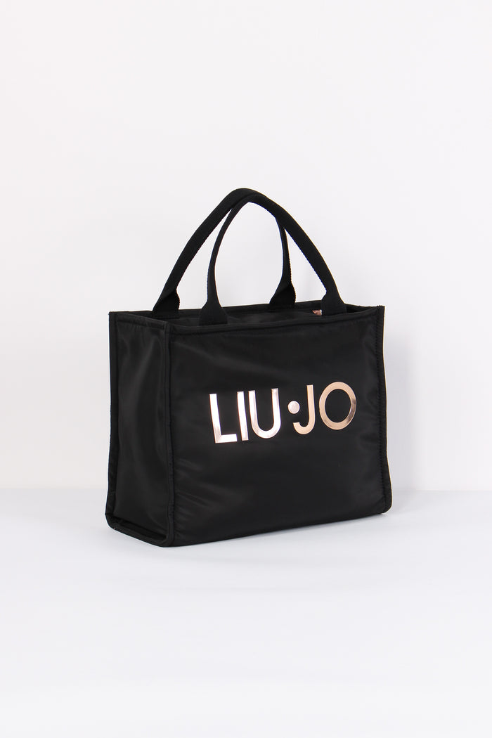 Shopping Quadrata Logo Nero-5