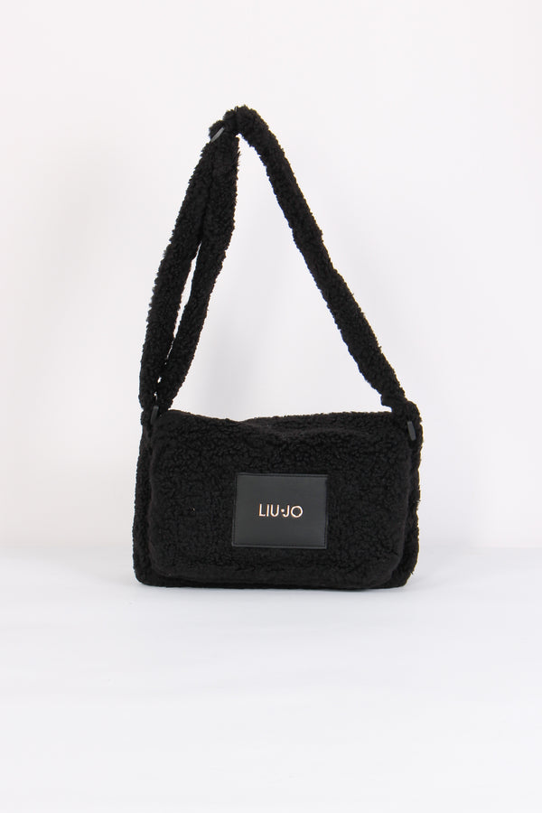 Mini Tracolla Teddy Patta Nero