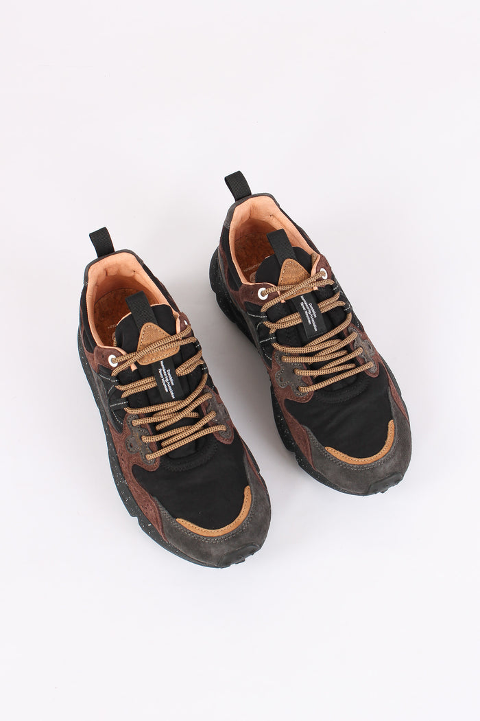 Sneakers Yamano 3 Suede/nylon Dark Grey/black-2