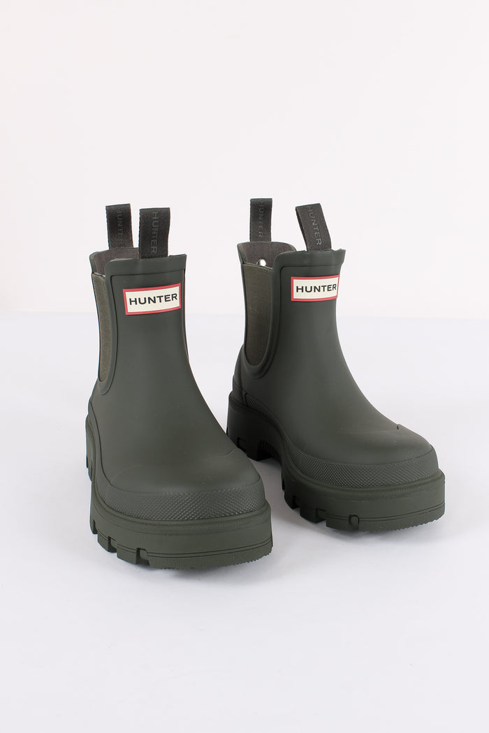 Elements Elastic Chelsea Boot Dark Olive-2