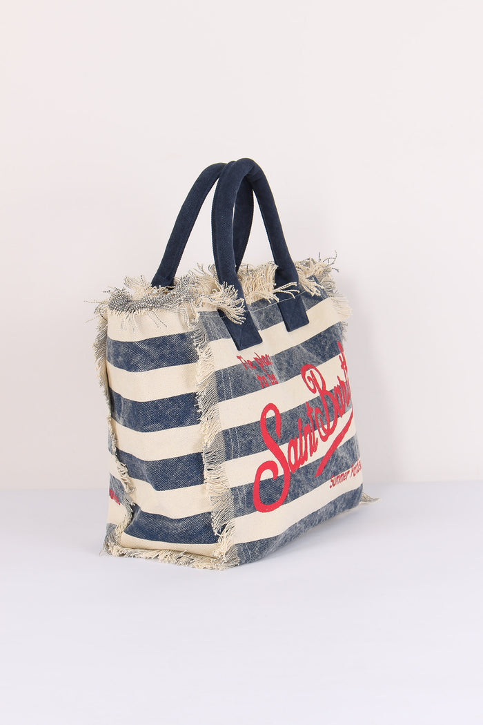 Vanity Canvas Righe Blu/rosso-9