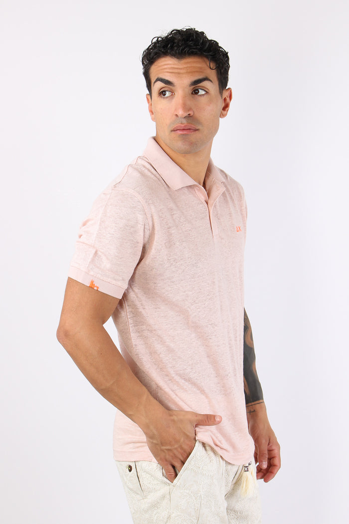 Polo Jersey Lino Porcellana-4