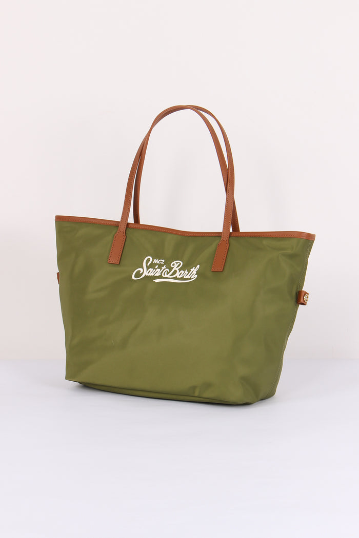 City Bag Nylon Militare-2