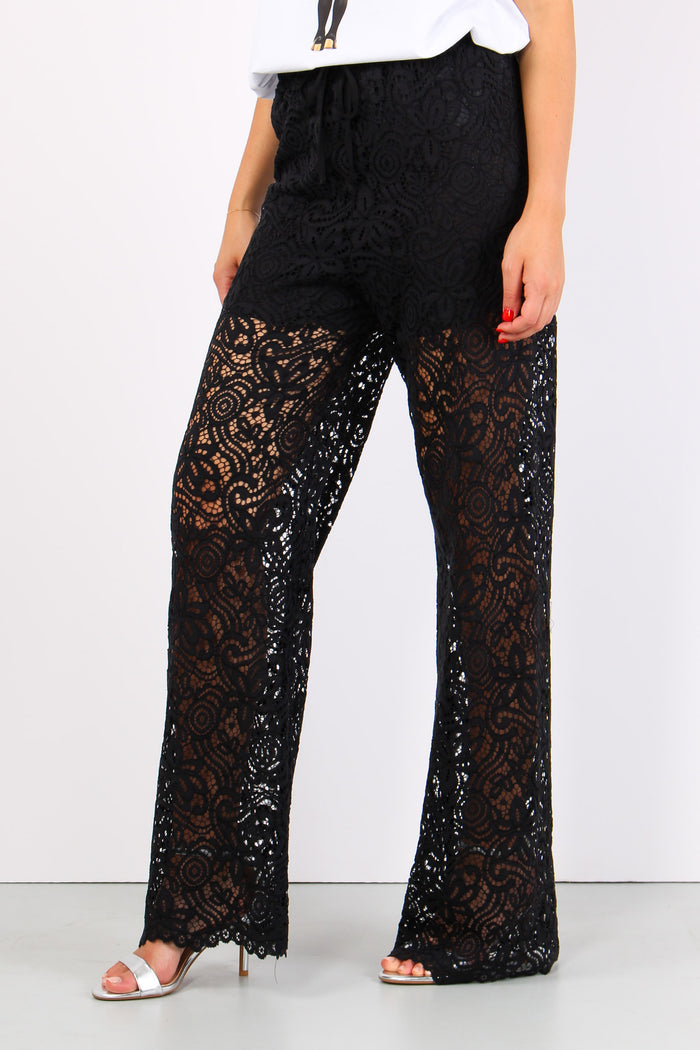 Pantalone Palazzo Pizzo Nero-4