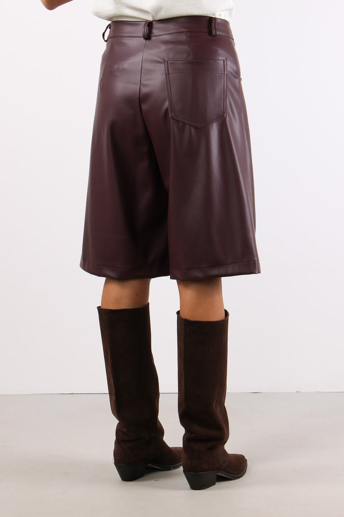 Bermuda 5 Tasche Ecopelle Bordeaux-4