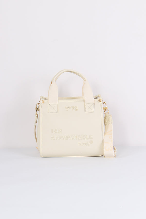Responsability Now Mini Tote E Off White