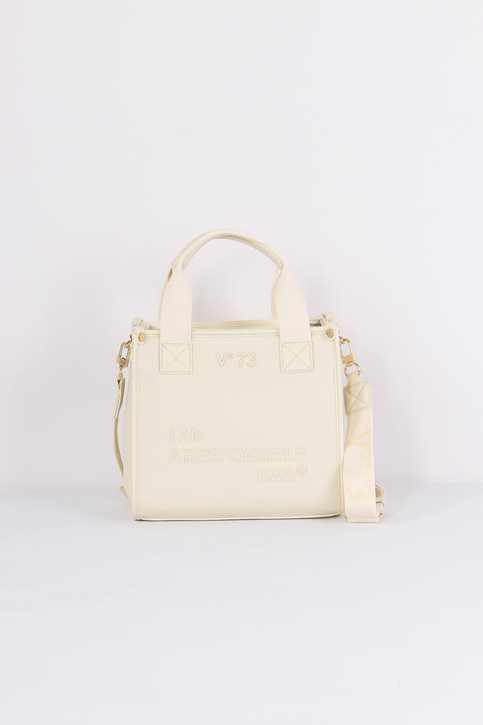 Responsability Now Mini Tote E Off White