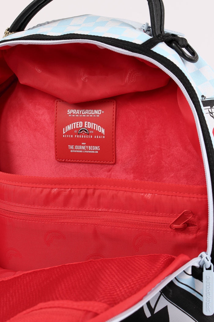 Backpack Peanuts Snoopy Jams Azzurro-7