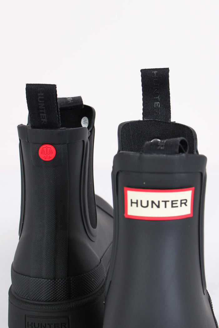 Elastic Chelsea Boot Black-7