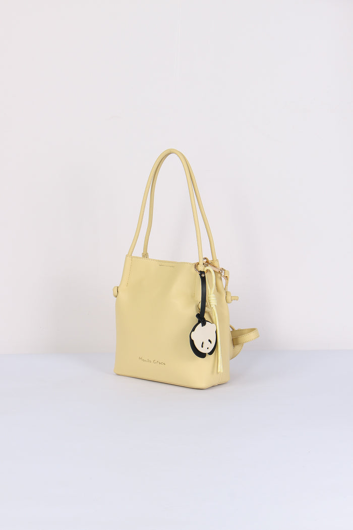 Tote Bag Mini Manici Sottili Limonata-4