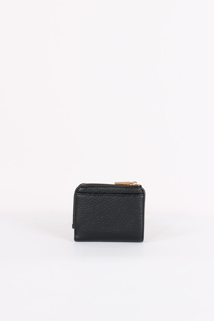 Portafoglio Piccolo Clip Nero-3