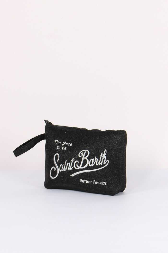 Aline Pochette Lurex Nero-2