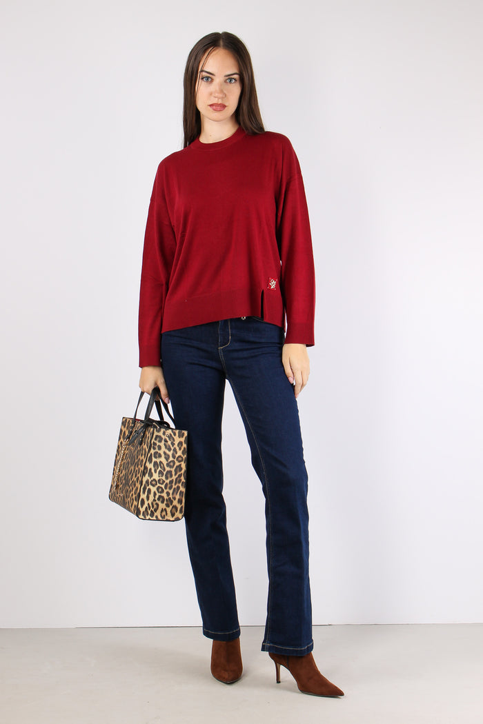 Girocollo Viscosa Lana Pepper