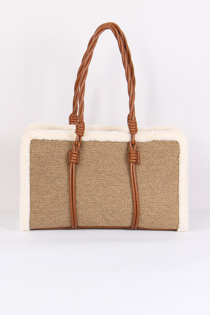 Shopping Ecopelliccia Cuoio-3