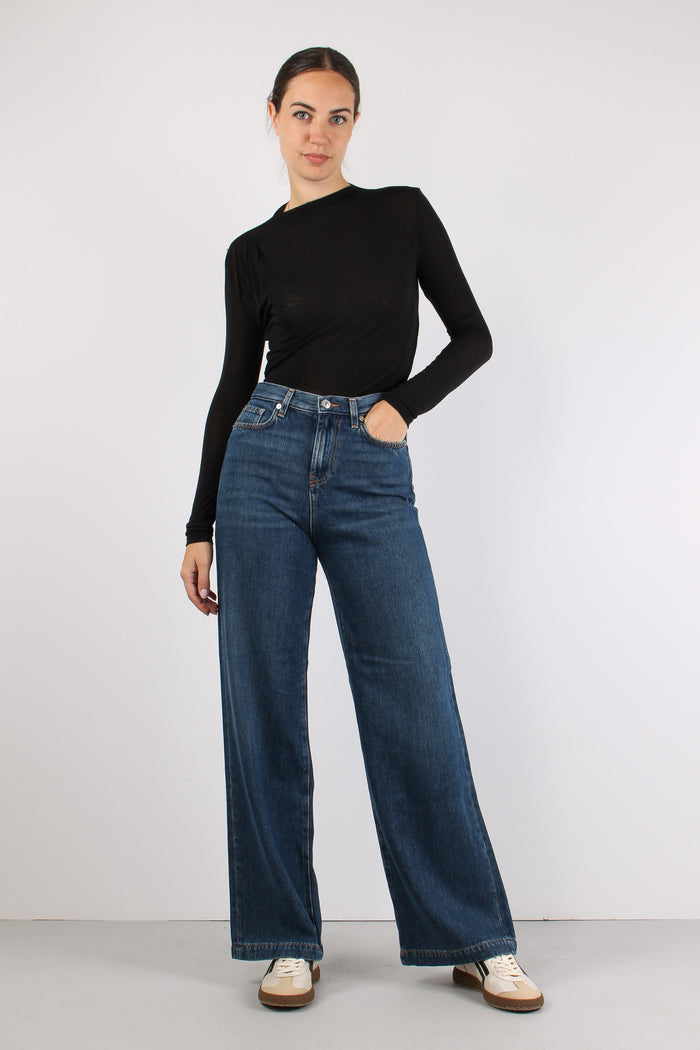 Denim Flare Denim Medio