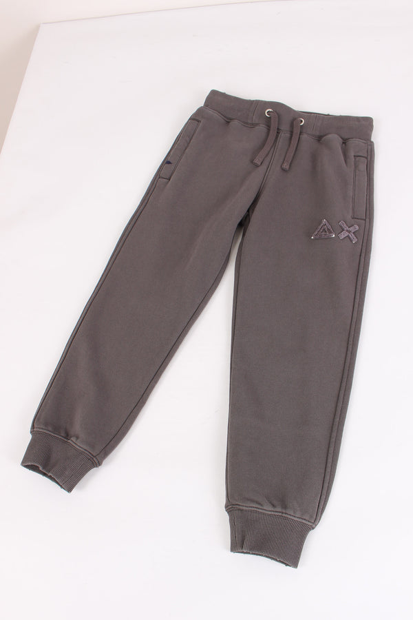 Pantalone Felpa Vintage Grigio-2