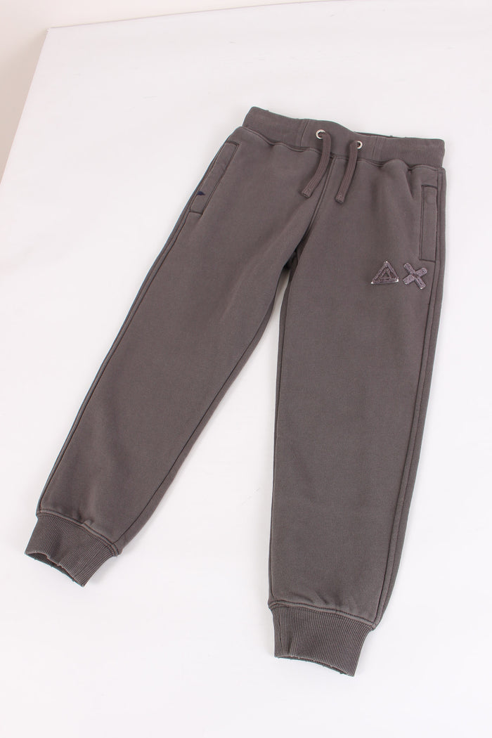 Pantalone Felpa Vintage Grigio-2