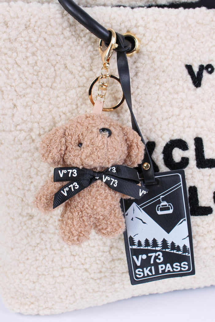 Ski Lounge Shopping Teddy Ecru/nero-5