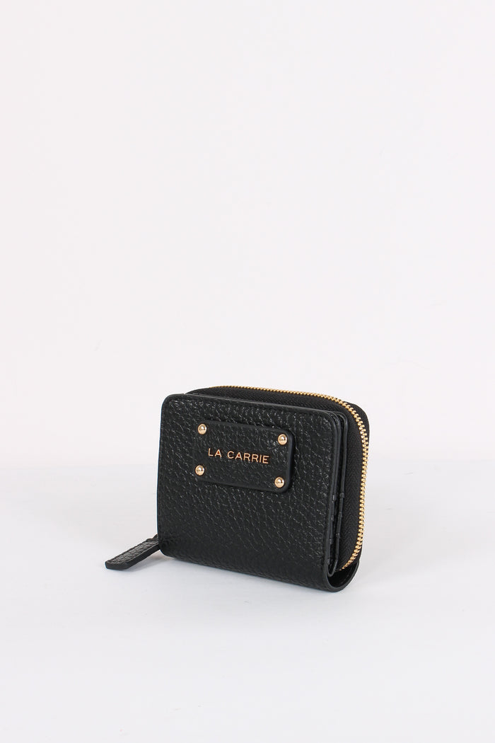 Portafoglio Piccolo Zip Black-5