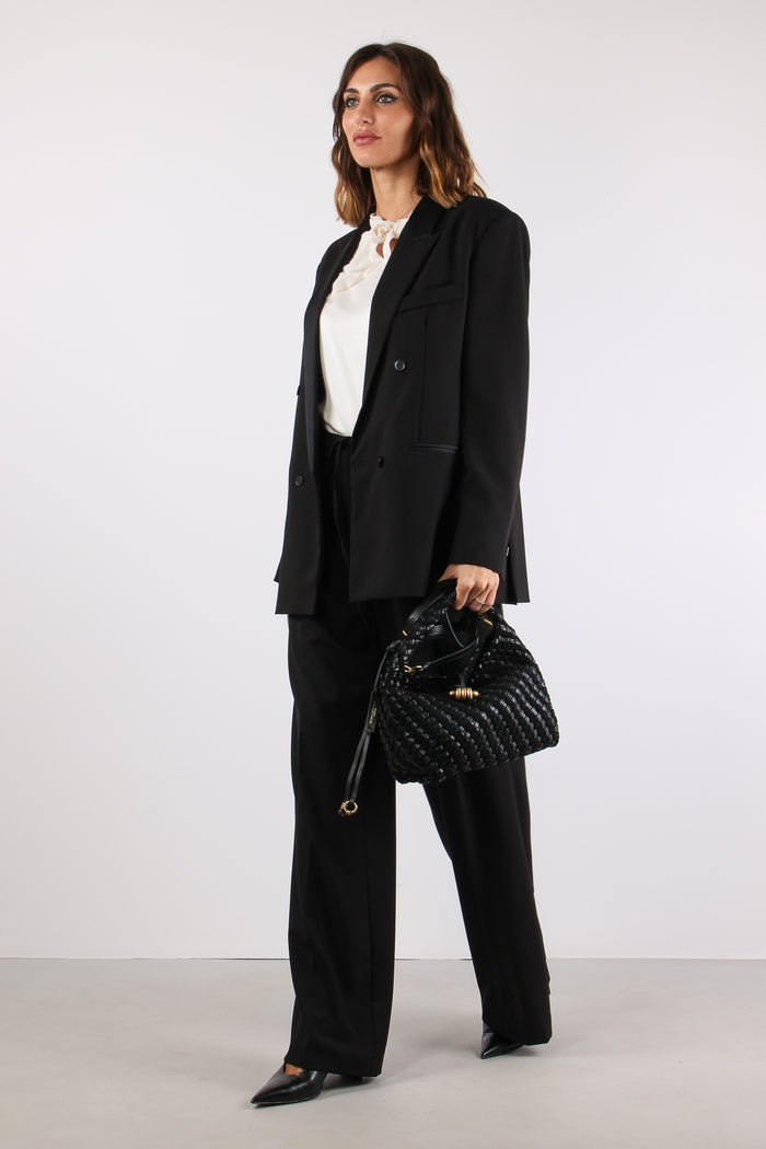 Giacca Rever Smoking Black-3