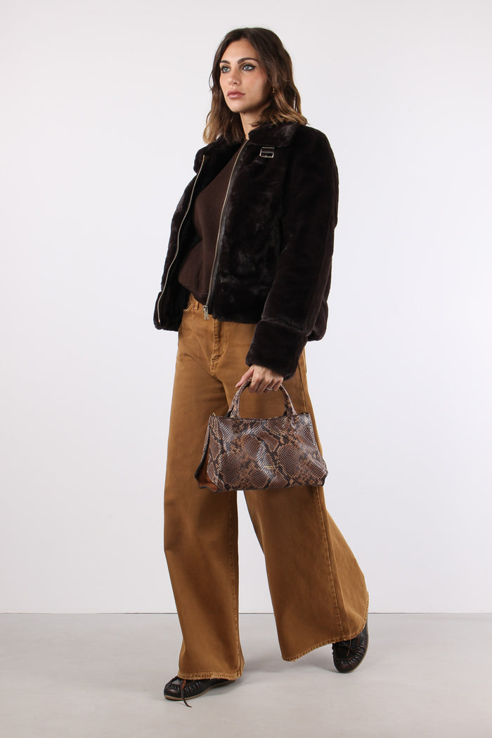 Bomber Profilo Ecopelle Peated-5