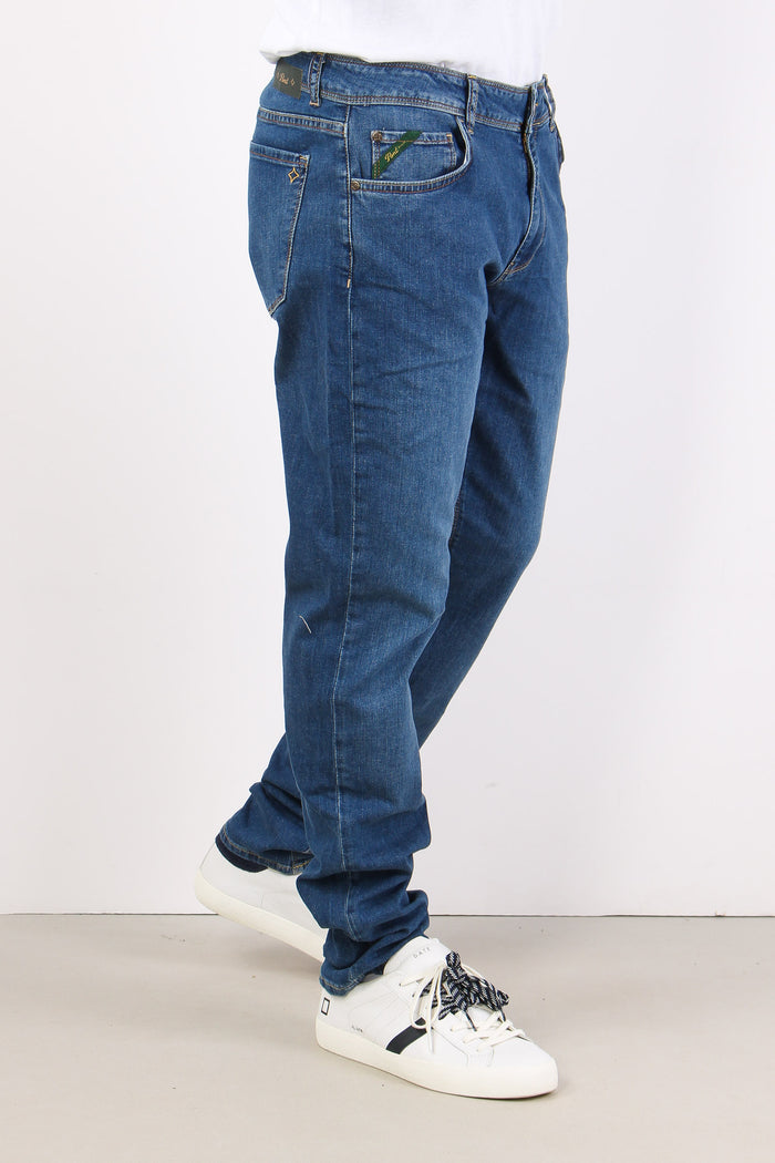 Denim Regular Denim Scuro-3
