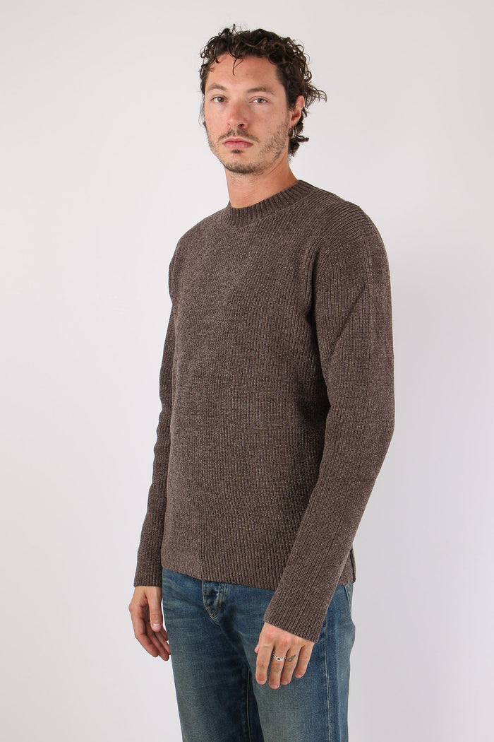 Maglia Girocollo Costa Inglese Brown-4