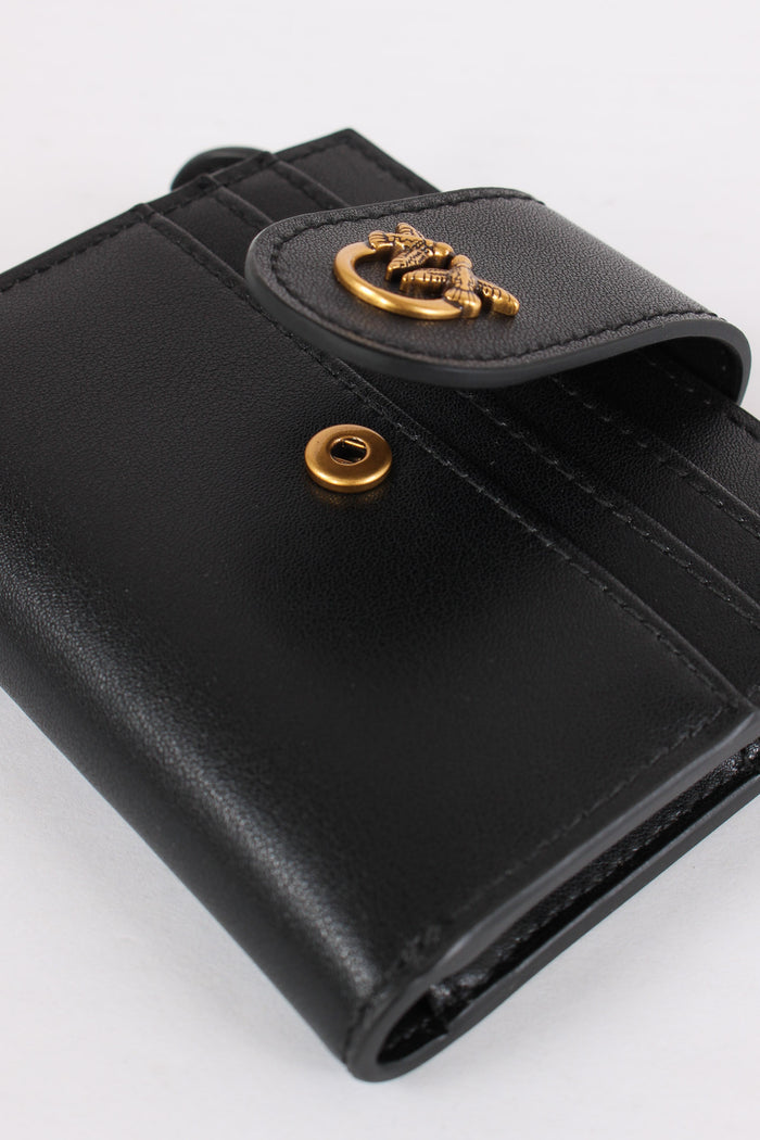 Portacarte Classic Vitello Nero/gold-4