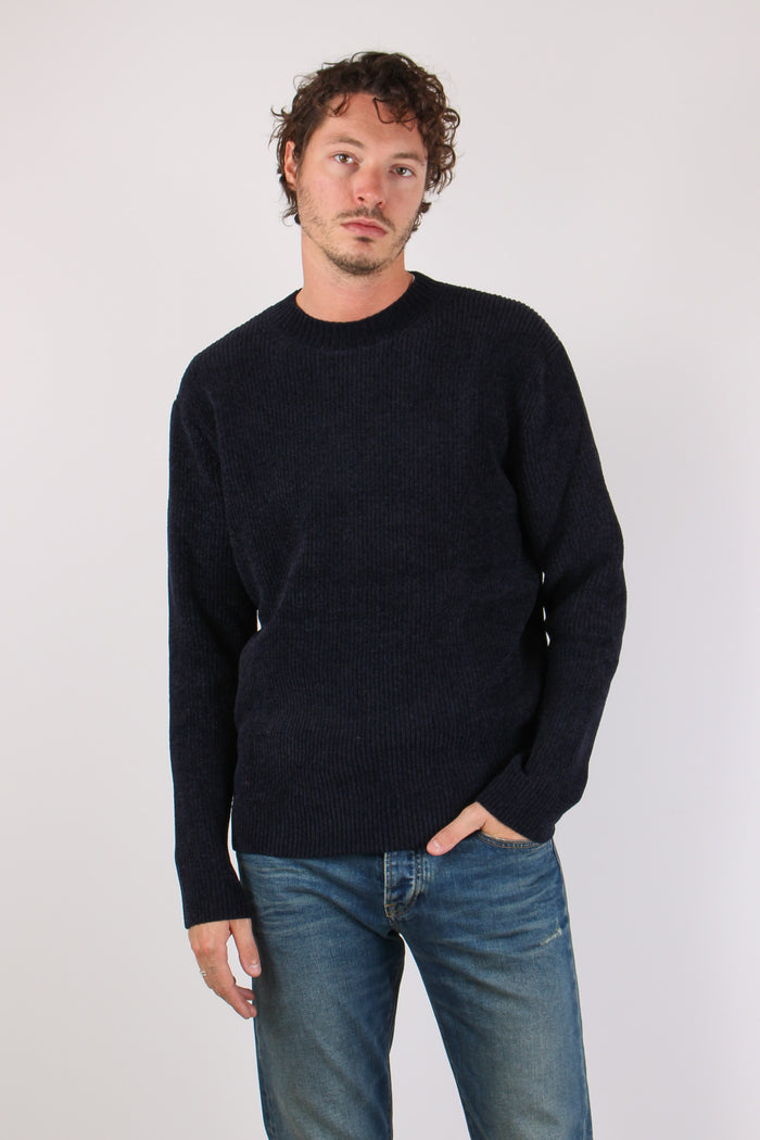 Maglia Girocollo Costa Inglese Navy