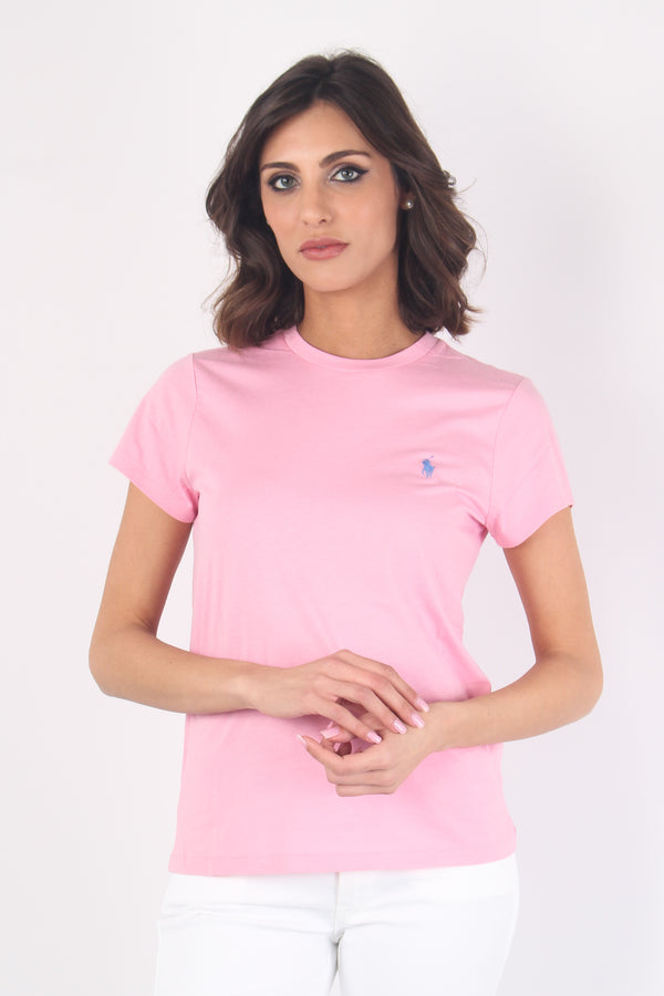 T-shirt Jersey Logo Pink
