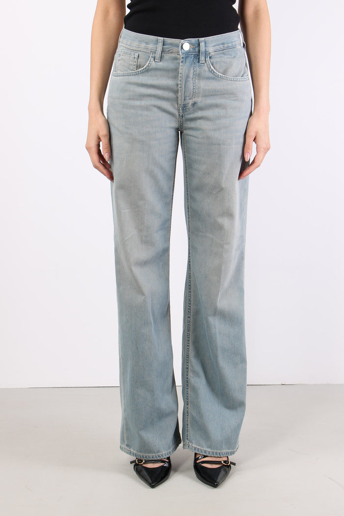 Jacklyn Denim Palazzo Leggero Denim Scuro-2